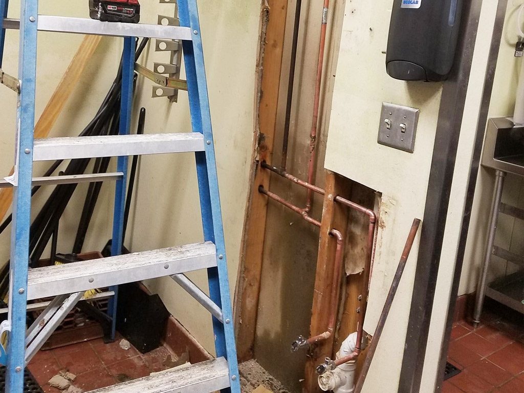 Frozen Pipe Repair from Peterson Plumbing and Heating